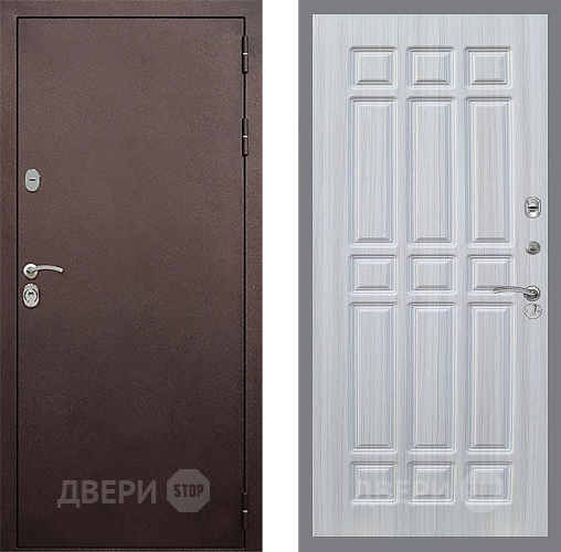 Дверь Стоп КЛАССИК Медь ФЛ-33 Сандал белый в Коломне