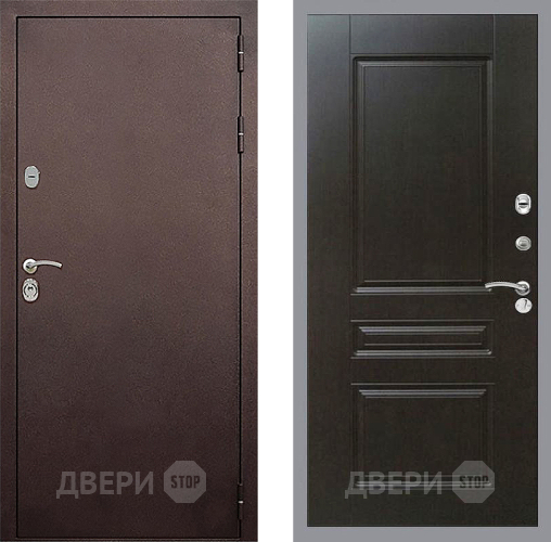 Дверь Стоп КЛАССИК Медь ФЛ-243 Венге в Коломне