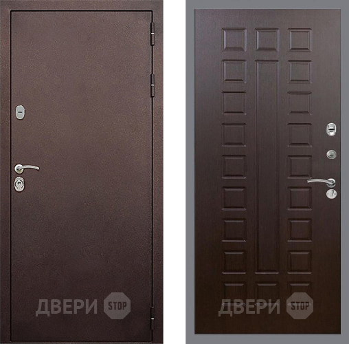 Входная металлическая Дверь Стоп КЛАССИК Медь ФЛ-183 Венге в Коломне