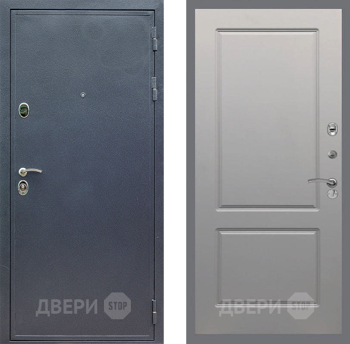 Дверь Стоп СИЛЬВЕР ФЛ-117 Грей софт в Коломне