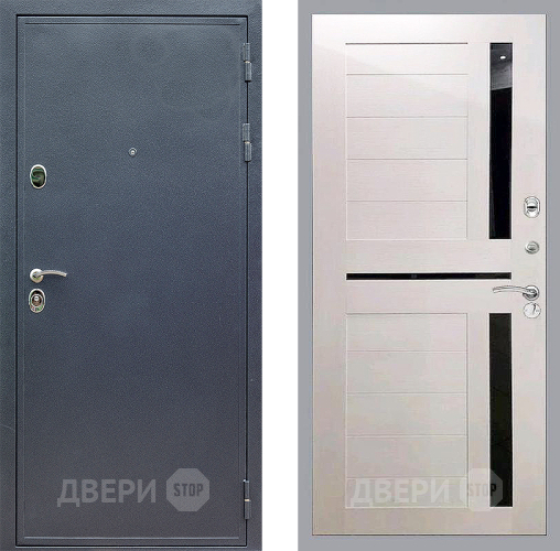 Входная металлическая Дверь Стоп СИЛЬВЕР СБ-18 Лиственница беж в Коломне