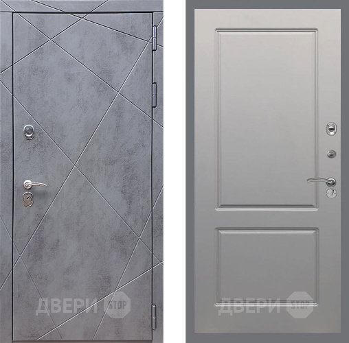 Дверь Стоп Лучи ФЛ-117 Грей софт в Коломне