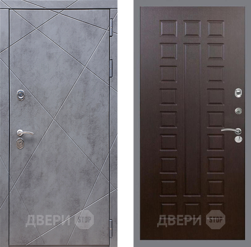 Входная металлическая Дверь Стоп Лучи ФЛ-183 Венге в Коломне