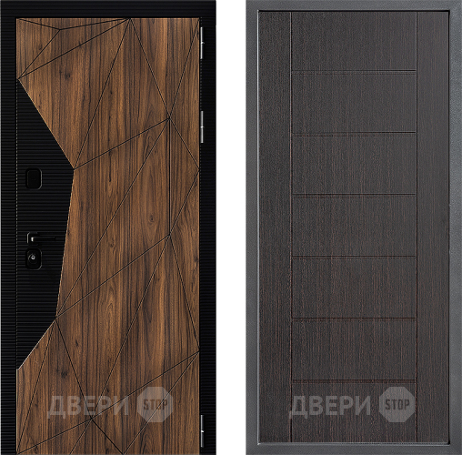 Дверь Дверной континент ДК-11 ФЛ-Лайн Венге в Коломне