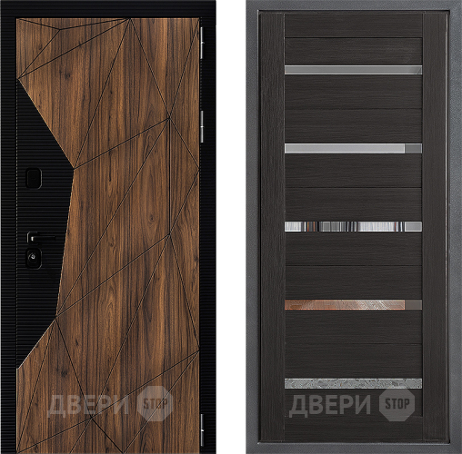 Входная металлическая Дверь Дверной континент ДК-11 ФЛ-47 Венге в Коломне