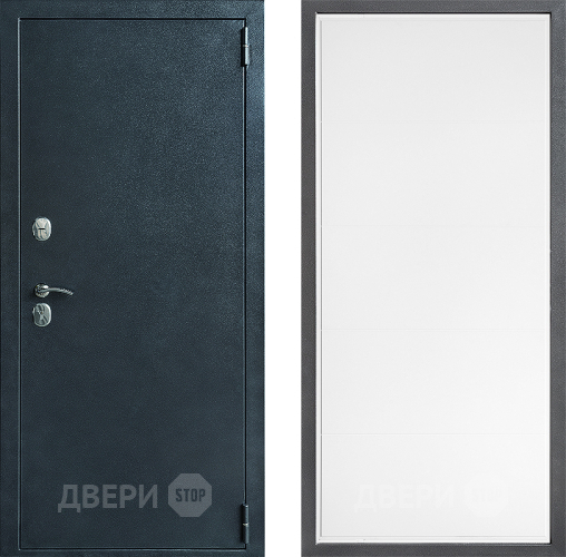 Входная металлическая Дверь Дверной континент ДК-70 Дизайн ФЛ-649 Белый софт в Коломне