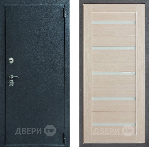 Входная металлическая Дверь Дверной континент ДК-70 Дизайн ФЛ-47 Лиственница белая в Коломне