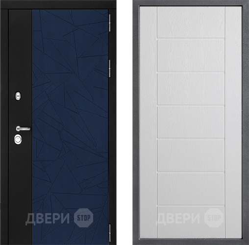 Дверь Дверной континент ДК-9 ФЛ-Лайн Белое дерево в Коломне