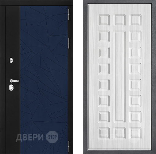 Входная металлическая Дверь Дверной континент ДК-9 ФЛ-183 Сандал белый в Коломне