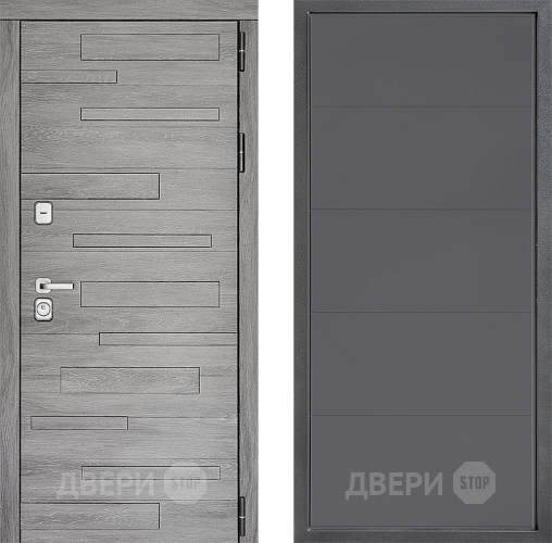 Дверь Дверной континент ДК-10 ФЛ-649 Графит софт в Коломне
