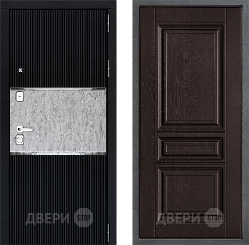 Дверь Дверной континент ДК-13 ФЛ-243 Дуб шоколадный в Коломне
