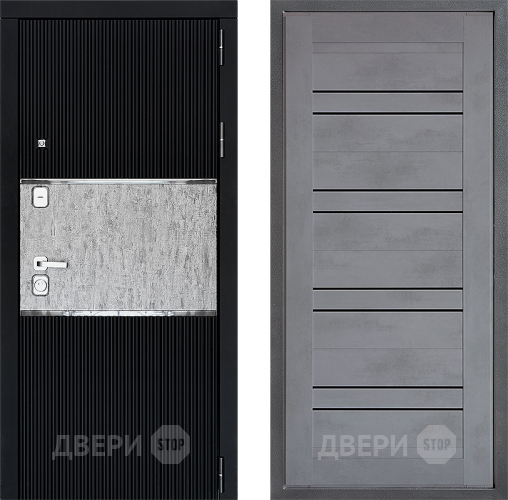 Дверь Дверной континент ДК-13 ФЛ-49 Бетон серый в Коломне