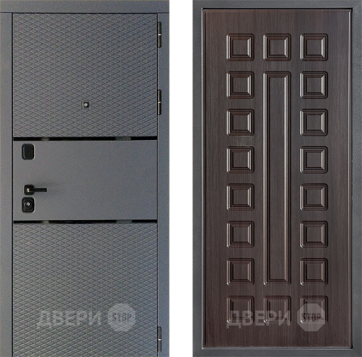 Входная металлическая Дверь Дверной континент Диамант Дизайн ФЛ-183 Венге в Коломне