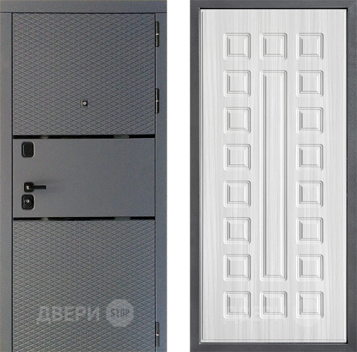 Входная металлическая Дверь Дверной континент Диамант Дизайн ФЛ-183 Сандал белый в Коломне