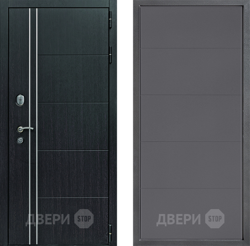 Дверь Дверной континент Теплолюкс Дизайн ФЛ-649 Графит софт в Коломне