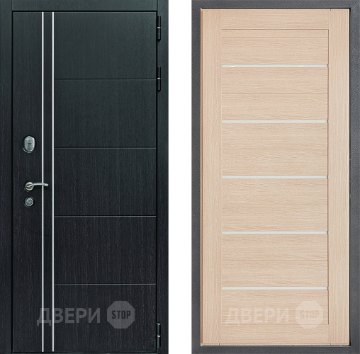 Входная металлическая Дверь Дверной континент Теплолюкс Дизайн ФЛ-46 Капучино в Коломне