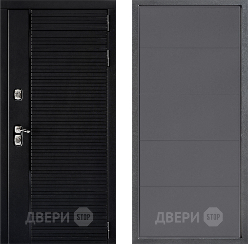 Дверь Дверной континент ДК-1 ФЛ-649 Графит софт в Коломне