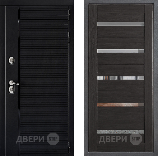 Дверь Дверной континент ДК-1 ФЛ-47 Венге в Коломне