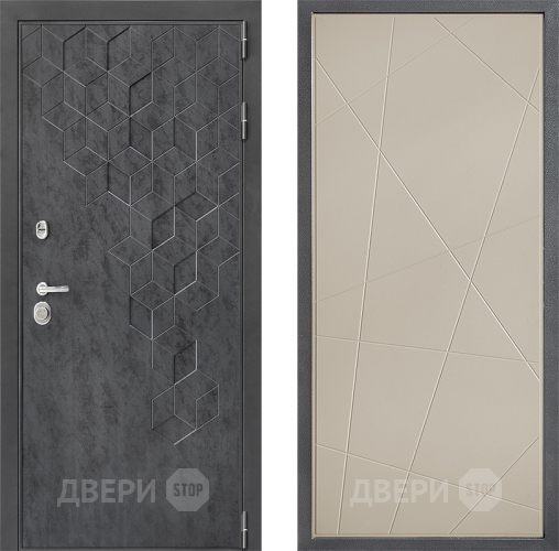 Входная металлическая Дверь Дверной континент ДК-3/713 ФЛ-655 Капучино в Коломне