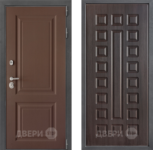 Входная металлическая Дверь Дверной континент ДК-3/729 ФЛ-183 Венге в Коломне