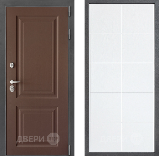 Дверь Дверной континент ДК-3/729 ФЛ-Кватро Белое дерево в Коломне
