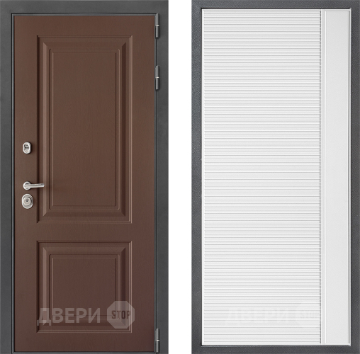 Дверь Дверной континент ДК-3/729 ФЛ-757 Белое Стекло Софт милк в Коломне