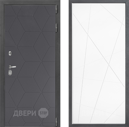 Дверь Дверной континент ДК-3/744 ФЛ-655 Белый софт в Коломне