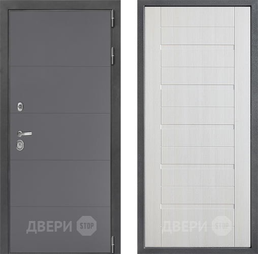 Входная металлическая Дверь Дверной континент ДК-3/649 ФЛ-70 Лиственница белая в Коломне