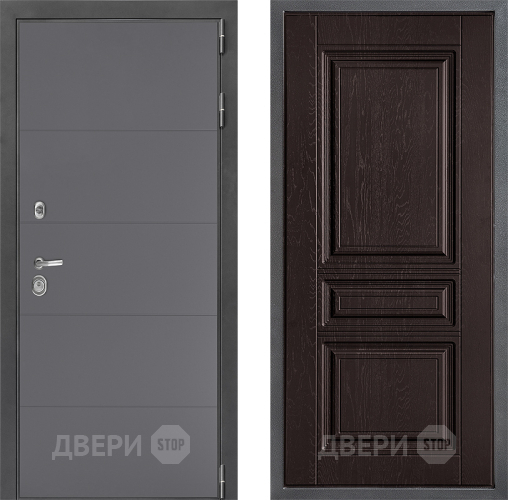 Дверь Дверной континент ДК-3/649 ФЛ-243 Дуб шоколадный в Коломне