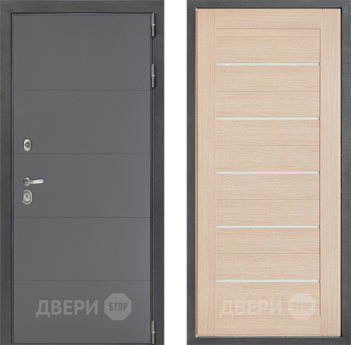 Входная металлическая Дверь Дверной континент ДК-3/649 ФЛ-46 Капучино в Коломне