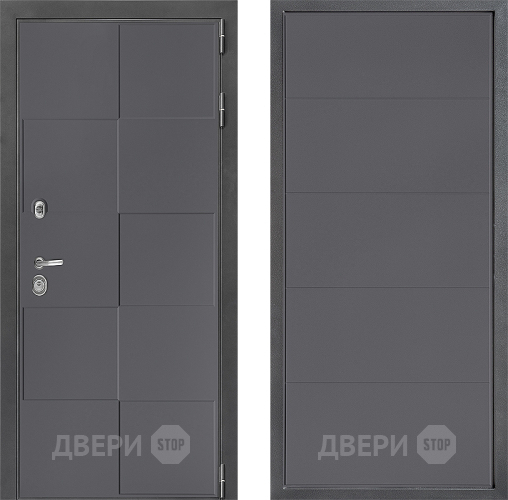 Дверь Дверной континент ДК-3/606 ФЛ-649 Графит софт в Коломне