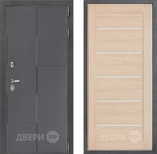 Входная металлическая Дверь Дверной континент ДК-3/606 ФЛ-46 Капучино в Коломне