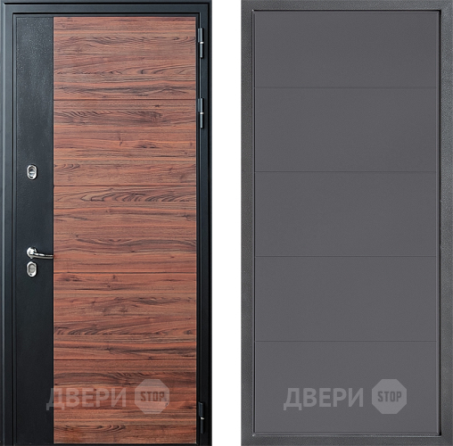 Дверь Дверной континент ДК-15 Красное Дерево ТЕРМО ФЛ-649 Графит софт в Коломне