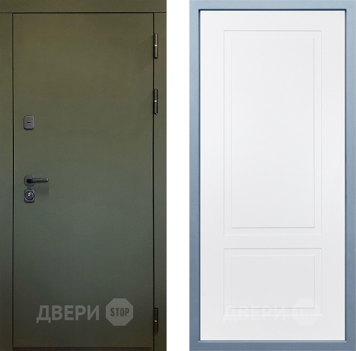 Дверь Дива МД-61 Н-7 Белый в Коломне