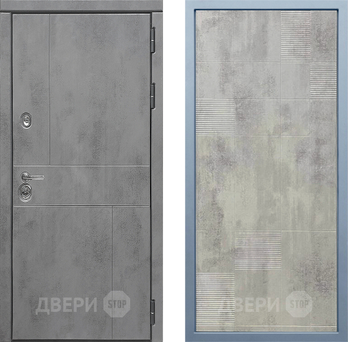 Дверь Дива МД-48 Д-4 Бетон темный в Коломне