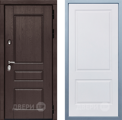 Дверь Дива МД-90 Д-7 Белый в Коломне