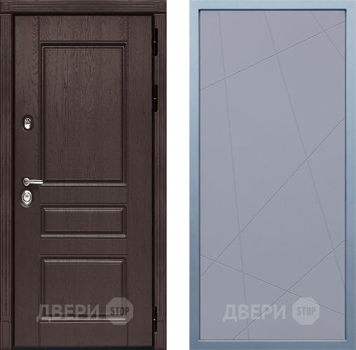 Входная металлическая Дверь Дива МД-90 Д-11 Силк Маус в Коломне