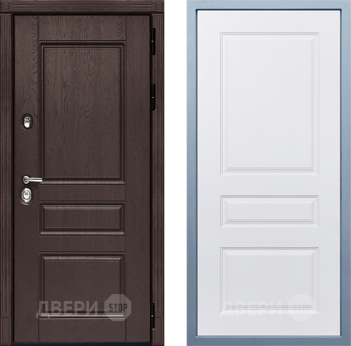 Дверь Дива МД-90 Д-13 Белый в Коломне