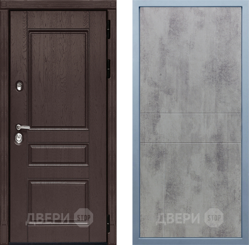 Дверь Дива МД-90 М-1 Бетон темный в Коломне