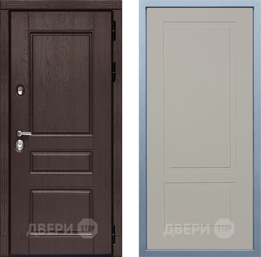 Входная металлическая Дверь Дива МД-90 Н-7 Шампань в Коломне