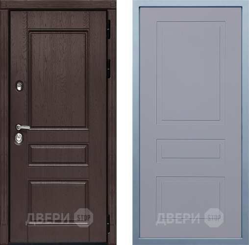 Входная металлическая Дверь Дива МД-90 Н-13 Силк Маус в Коломне