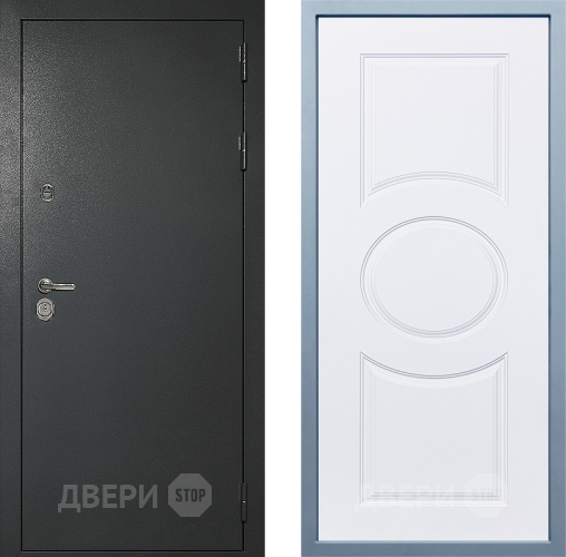 Дверь Дива МД-40 Титан Д-8 Белый в Коломне