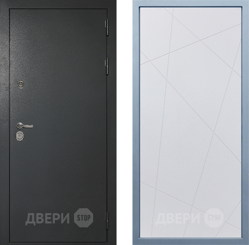 Дверь Дива МД-40 Титан Д-11 Белый в Коломне