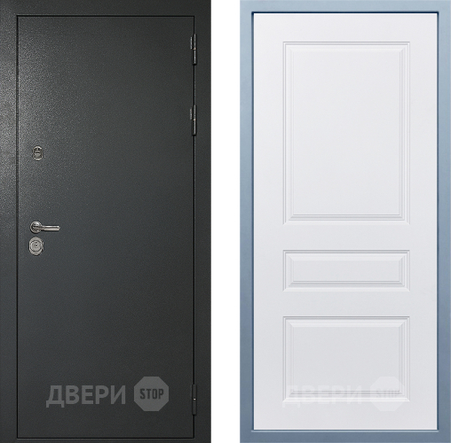 Дверь Дива МД-40 Титан Д-13 Белый в Коломне