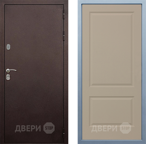 Дверь Дива МД-40 Медь Д-7 Шампань в Коломне