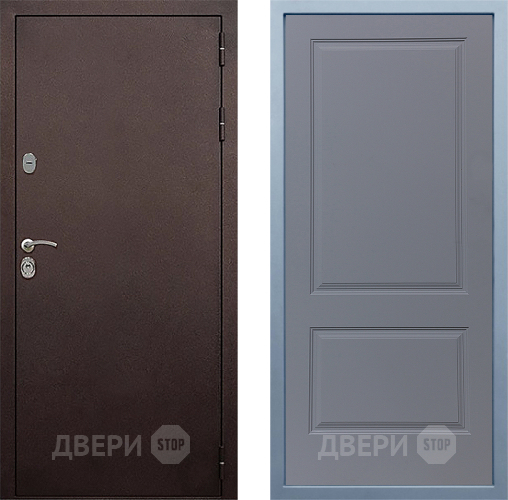 Входная металлическая Дверь Дива МД-40 Медь Д-7 Силк Маус в Коломне