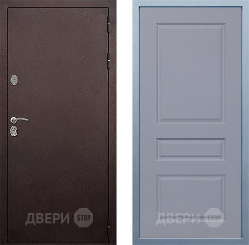 Входная металлическая Дверь Дива МД-40 Медь Д-13 Силк Маус в Коломне