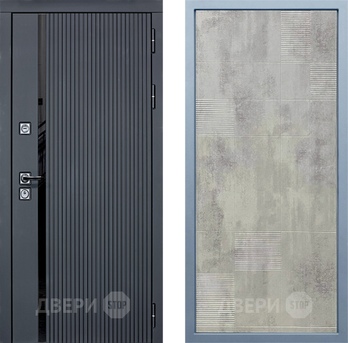 Дверь Дива МХ-46 STR Д-4 Бетон темный в Коломне