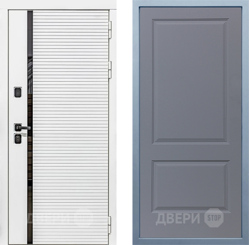 Дверь Дива МХ-45 Белая STR Д-7 Силк Маус в Коломне