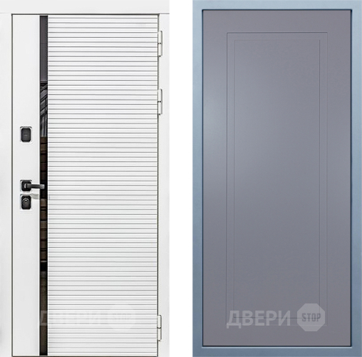Дверь Дива МХ-45 Белая STR Н-10 Силк Маус в Коломне